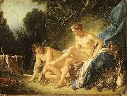 Francois Boucher Diana Leaving her Bath painting